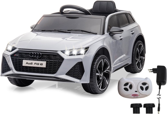 Coche Infantil Ride-on Audi RS 6 2,4GHz Gris 12V